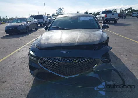 2025 Genesis G70 2.5T Rwd из США, поврежденный, VIN KMTG34SC7SU156246